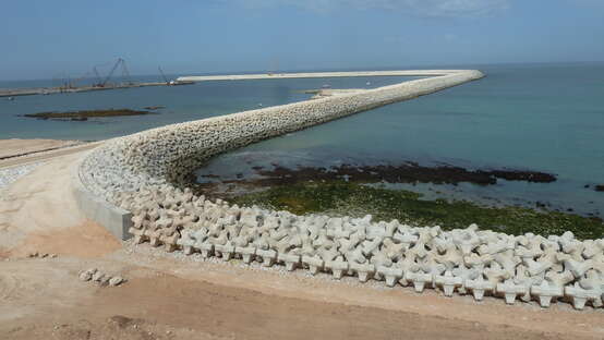 Protection de terre-pleins (Maroc)