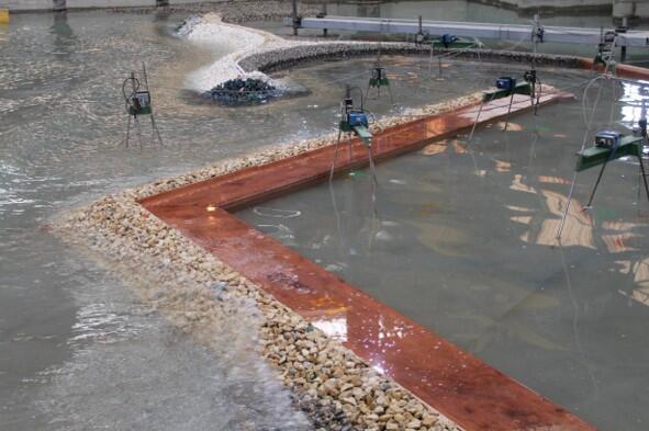 Mesures d'agitation dans l'ancienne marina | Artelia