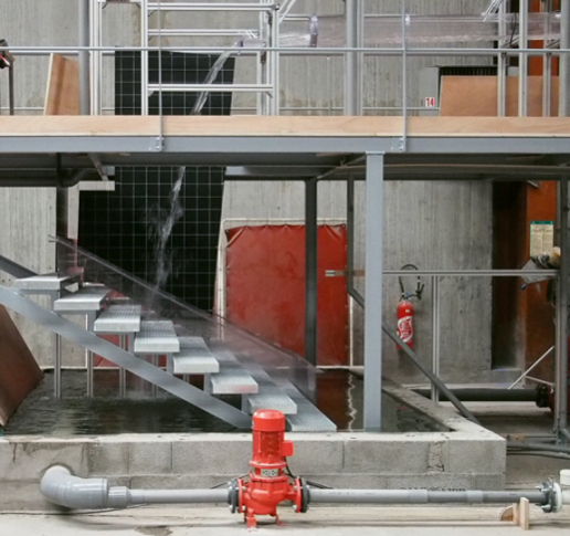 Modèle réduit de la Canopée des Halles